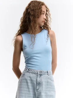 GATE Elastyczny top na ramiączkach| Koszulki I Topy·Podkoszulki ☀️