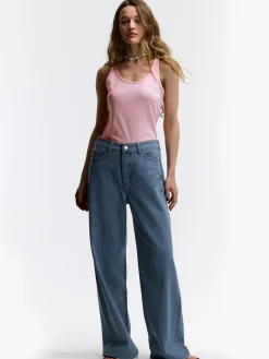 GATE Elastyczny top na ramiączkach| Koszulki I Topy·Podkoszulki ☀️