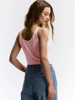 GATE Elastyczny top na ramiączkach| Koszulki I Topy·Podkoszulki ☀️