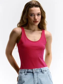 GATE Elastyczny top na ramiączkach| Koszulki I Topy·Podkoszulki ☀️