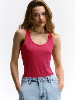 GATE Elastyczny top na ramiączkach| Koszulki I Topy·Podkoszulki ☀️