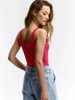 GATE Elastyczny top na ramiączkach| Koszulki I Topy·Podkoszulki ☀️