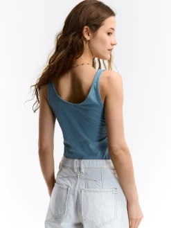 GATE Elastyczny top na ramiączkach| Koszulki I Topy·Podkoszulki ☀️