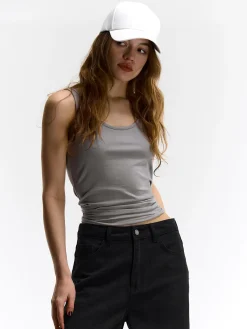 GATE Elastyczny top na ramiączkach| Koszulki I Topy·Podkoszulki ☀️