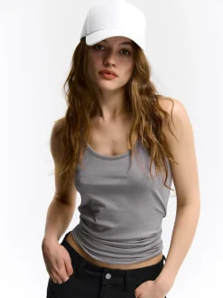 GATE Elastyczny top na ramiączkach| Koszulki I Topy·Podkoszulki ☀️