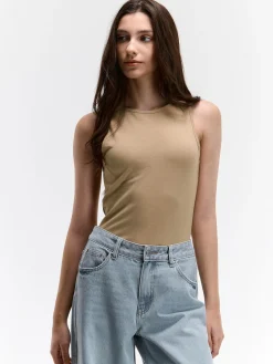 GATE Elastyczny top na ramiączkach| Koszulki I Topy·Podkoszulki ☀️