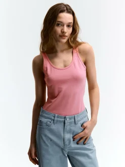 GATE Elastyczny top na ramiączkach| Koszulki I Topy·Podkoszulki ☀️