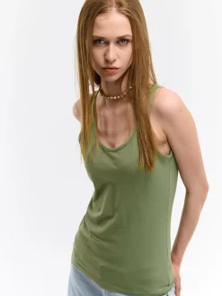 GATE Elastyczny top na ramiączkach| Koszulki I Topy·Podkoszulki ☀️