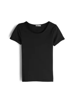 GATE Gładka koszulka| Koszulki I Topy·Koszulki