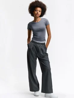 GATE Gładka koszulka| Koszulki I Topy·Koszulki