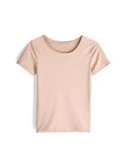 GATE Gładka koszulka| Koszulki I Topy·Koszulki