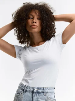 GATE Gładka koszulka| Koszulki I Topy·Koszulki