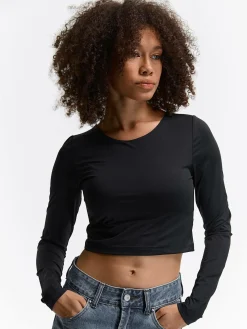 GATE Gładki, krótki top| Koszulki I Topy·Topy|Koszulki I Topy·Crop Top ☀️