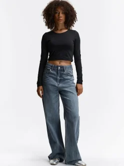 GATE Gładki, krótki top| Koszulki I Topy·Topy|Koszulki I Topy·Crop Top ☀️