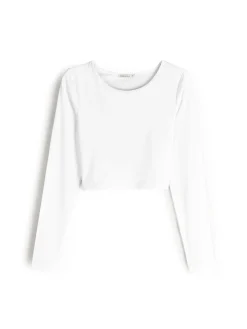 GATE Gładki, krótki top| Koszulki I Topy·Topy|Koszulki I Topy·Crop Top ☀️