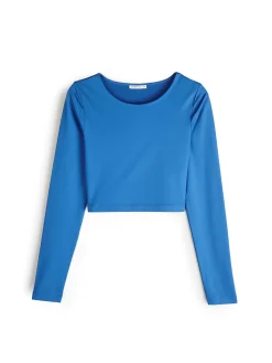 GATE Gładki, krótki top| Koszulki I Topy·Topy|Koszulki I Topy·Crop Top ☀️