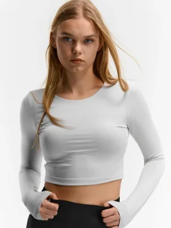 GATE Gładki, krótki top| Koszulki I Topy·Topy|Koszulki I Topy·Crop Top ☀️