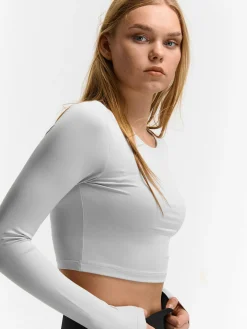 GATE Gładki, krótki top| Koszulki I Topy·Topy|Koszulki I Topy·Crop Top ☀️