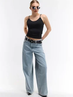 GATE Gładki top| Koszulki I Topy·Podkoszulki ☀️|Koszulki I Topy·Crop Top ☀️