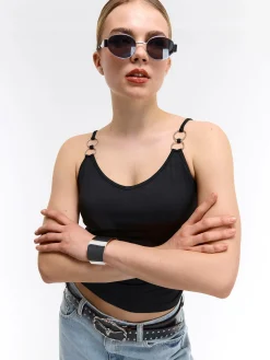 GATE Gładki top| Koszulki I Topy·Podkoszulki ☀️|Koszulki I Topy·Crop Top ☀️