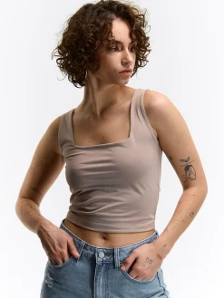 GATE Gładki top| Koszulki I Topy·Podkoszulki ☀️|Koszulki I Topy·Crop Top ☀️