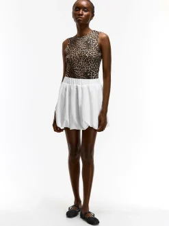 GATE Gładki top z nadrukiem| Koszulki I Topy·Podkoszulki ☀️