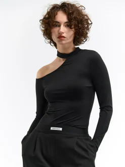 GATE Gładki top z wycięciem| Koszulki I Topy·Topy