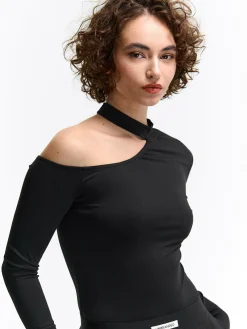 GATE Gładki top z wycięciem| Koszulki I Topy·Topy