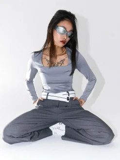 GATE Gładkie body| Koszulki I Topy·Body