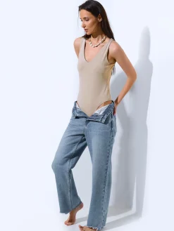 GATE Gładkie body| Koszulki I Topy·Body