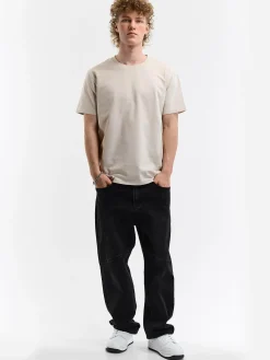 GATE Gruba bawełniana koszulka| Koszulki·Koszulki ☀️|Koszulki·Basic Koszulki I Podkoszulki