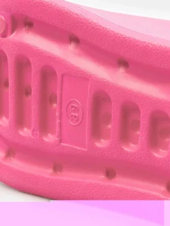 GATE Gumowe klapki na wysokiej platformie| Buty