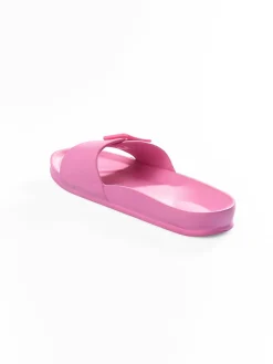 GATE Gumowe klapki z klamrą| Buty