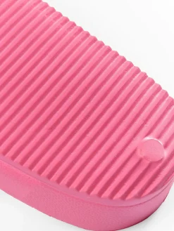 GATE Gumowe klapki z podwójną klamrą| Buty