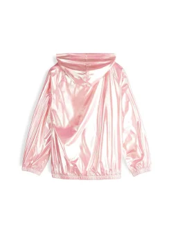 GATE Holograficzna przejściowa kurtka z kapturem|Dzieci Dziewczynki·Kurtki I Płaszcze
