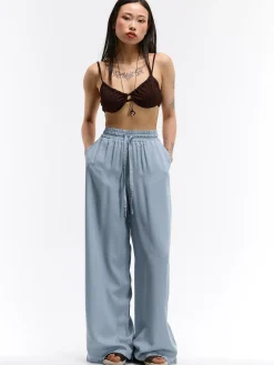 GATE Jasne, szerokie jeansy| Spodnie·Jeansy