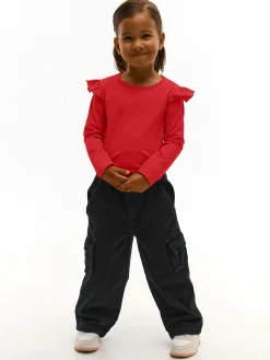 GATE Jeansy cargo|Dzieci Dziewczynki·Spodnie I Legginsy