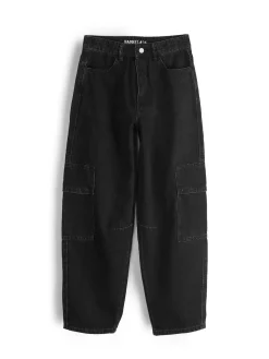 GATE Jeansy cargo| Spodnie·Jeansy