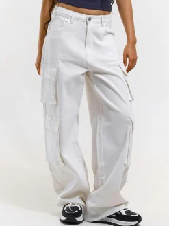 GATE Jeansy cargo| Spodnie·Jeansy