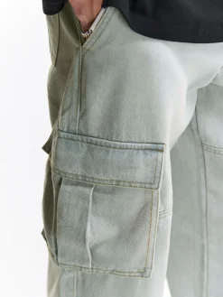 GATE Jeansy cargo| Spodnie·Jeansy