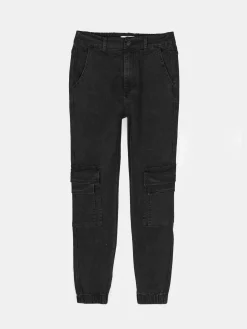 GATE Jeansy cargo typu jogger| Spodnie·Jeansy