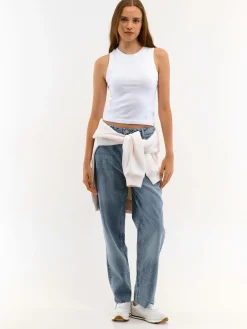 GATE Jeansy mom fit| Spodnie·Jeansy