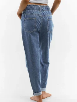 GATE Jeansy paperbag| Spodnie·Jeansy