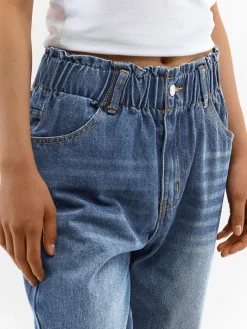 GATE Jeansy paperbag| Spodnie·Jeansy