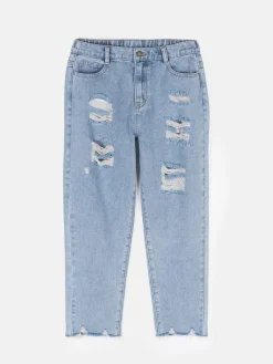 GATE Jeansy s dziurami|Dzieci Dziewczynki·Spodnie I Legginsy