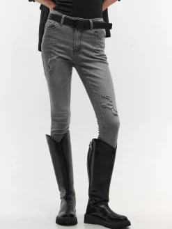 GATE Jeansy skinny z efektem push-up| Spodnie·Jeansy
