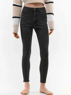 GATE Jeansy skinny z wysokim stanem| Spodnie·Jeansy