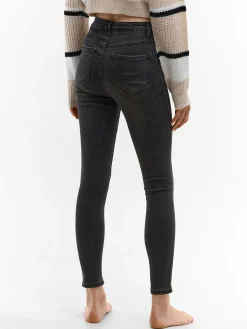 GATE Jeansy skinny z wysokim stanem| Spodnie·Jeansy