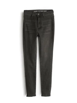 GATE Jeansy skinny z wysokim stanem| Spodnie·Jeansy