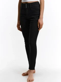GATE Jeansy skinny z wysokim stanem| Spodnie·Jeansy